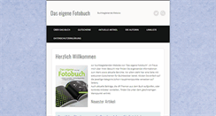 Desktop Screenshot of das-eigene-fotobuch.info
