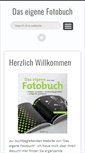 Mobile Screenshot of das-eigene-fotobuch.info